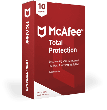 McAfee Total Protection 10 apparaten 1jaar