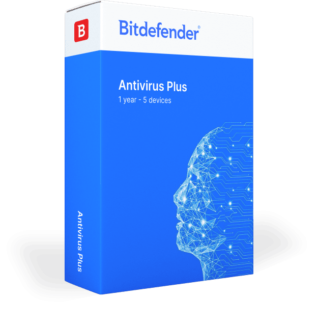 Bitdefender Antivirus Plus 5 Devices 1 year