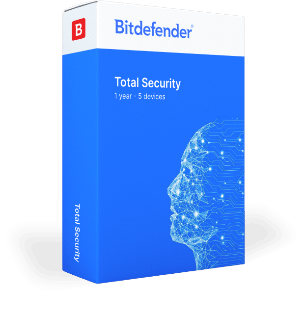 Bitdefender Total Security 5 Devices 1 year